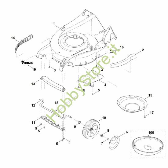Picture of D - Scocca, asse anteriore MB 650.0 VE