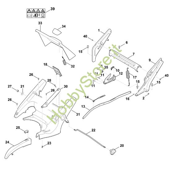 Picture of C - Telaio, regolazione altezza MB 650.1 VM