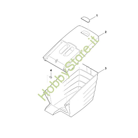 Picture of I - Cesto raccolta erba MB 655.0 GK