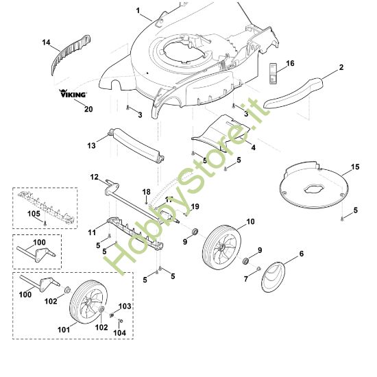 Picture of D - Scocca, asse anteriore MB 655.0 OS