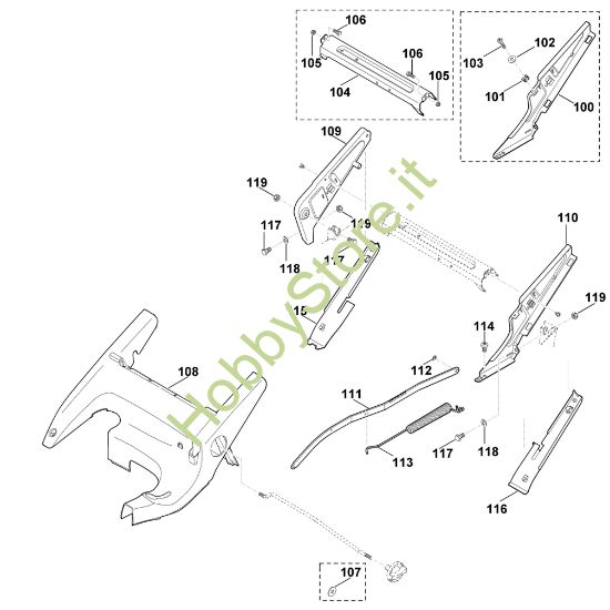 Picture of C1 - Telaio, regolazione altezza MB 655.1 GS
