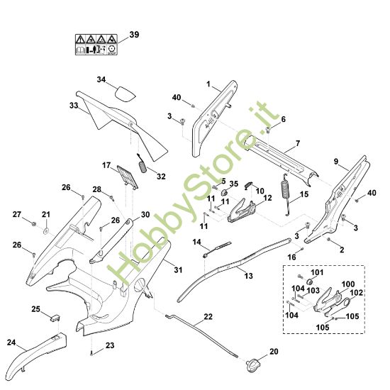 Picture of C - Telaio, regolazione altezza MB 655.1 V