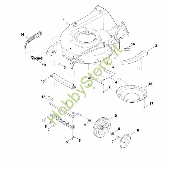 Picture of D - Scocca, asse anteriore MB 655.1 VS