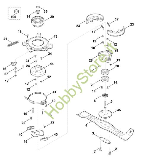 Picture of H - Lama, giunto lama MB 655.2 RS