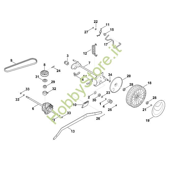Picture of E - Asse posteriore, cambio MB 655.3 V