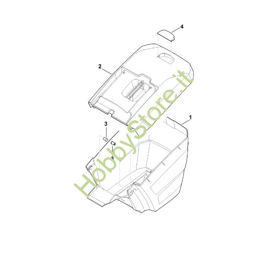 Picture of H - Cesto raccolta erba MB 655.3 VS