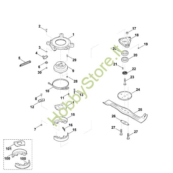 Picture of I - Lama, giunto lama MB 750.2 KS