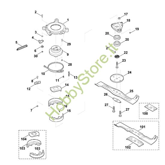 Picture of I - Lama, giunto lama MB 755.1 KS