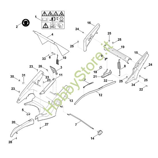 Picture of C - Telaio, regolazione altezza MB 755.2 KS