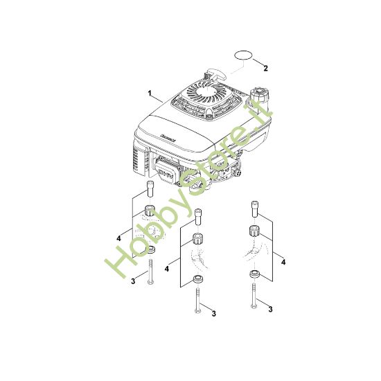 Picture of H - Motore MB 755.2 KS