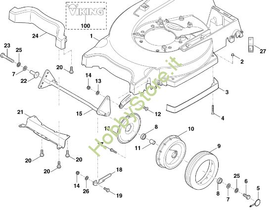 Picture of D - Scocca, asse anteriore MB 858.0