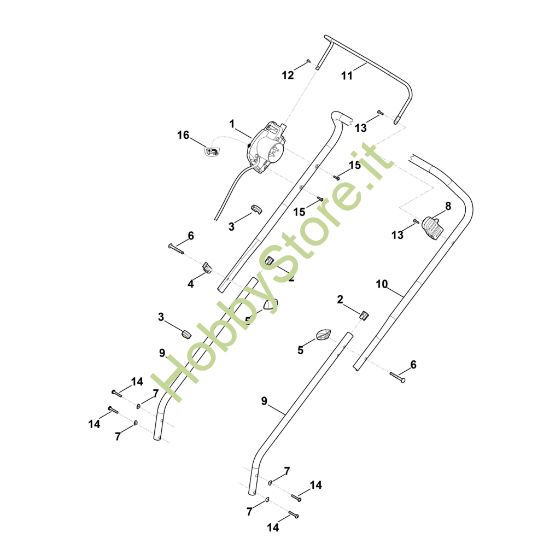 Picture of A - Manubrio ME 235.0