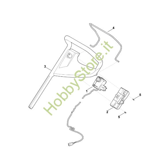 Picture of A - Parte superiore manubrio ME 339.0 C