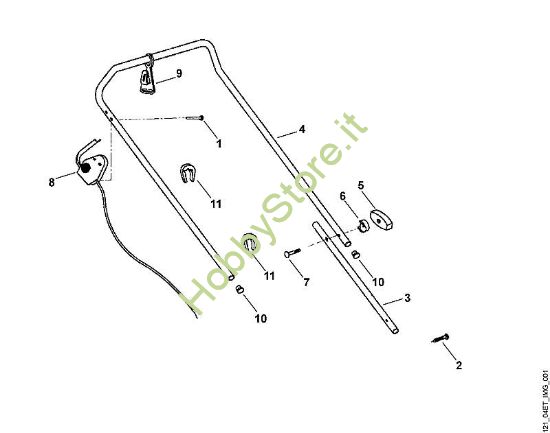 A - Manubrio ME ME 350 della marca Viking