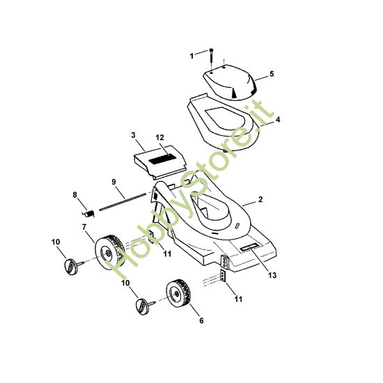 Picture of B - Scocca, autotelaio ME 350