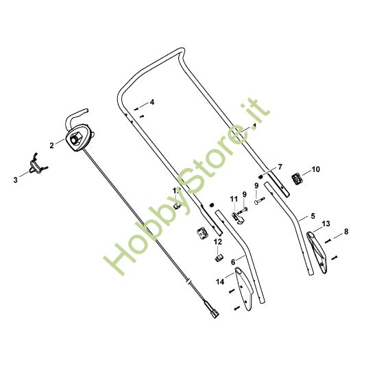 Picture of A - Manubrio ME 410