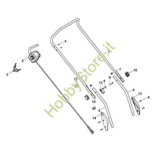Picture of A - Manubrio ME 443.0