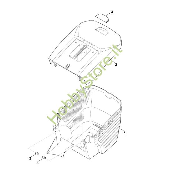 Picture of E - Cesto raccolta erba ME 443.1