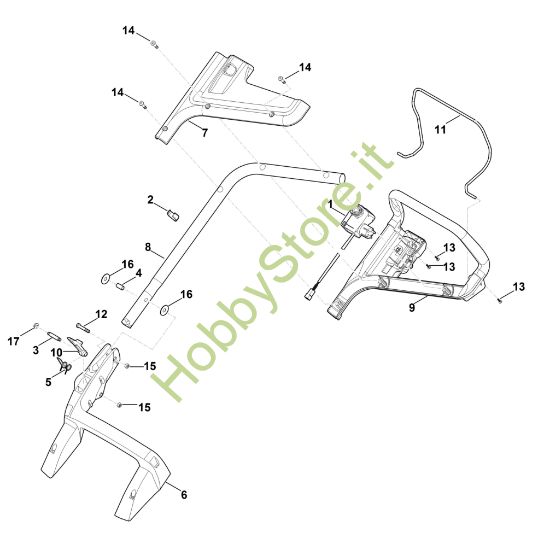 Picture of A - Manubrio ME 443.1 C