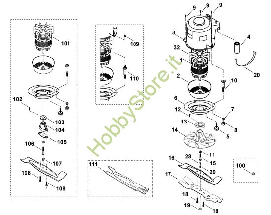 Picture of E - Motore, lama ME 455