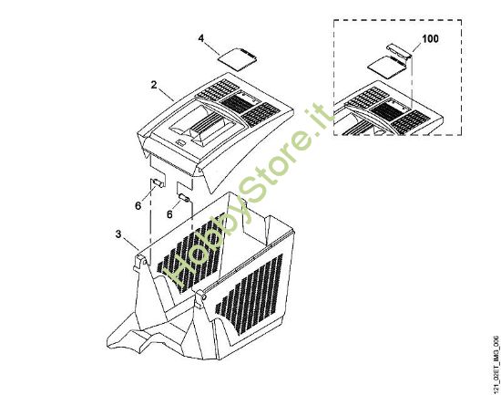 F - Cesto raccolta erba ME ME 455 della marca Viking