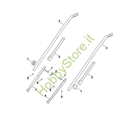 Picture of B - Parte inferiore manubrio ME 545.0