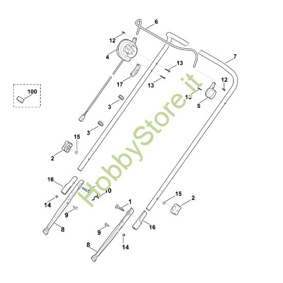 Picture of A - Manubrio ME 545.1
