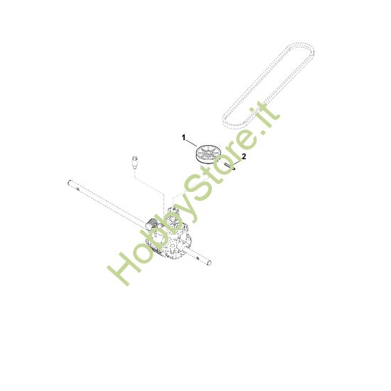 Picture of A - Puleggia per cinghia trapezoidale AAL 050 AAL 050