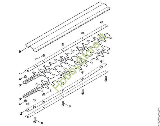 F1 - Sistema di taglio HEL HEL 600 della marca Viking