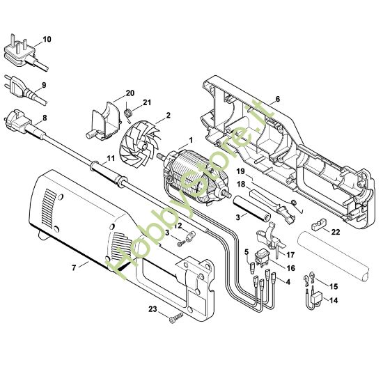 Picture of A - Elettromotore HEL 600 K