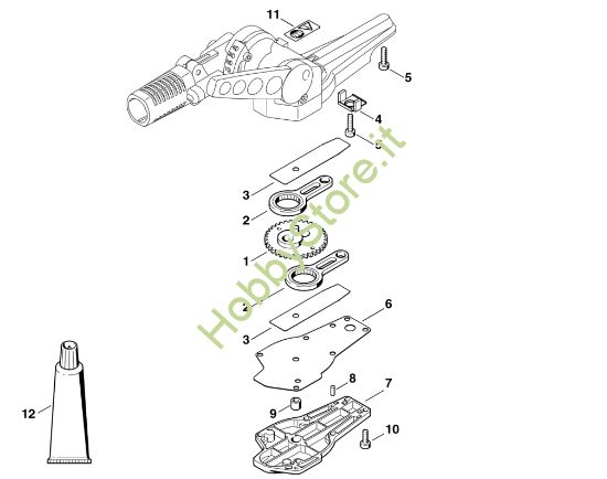 Picture of F - Scatola  cambio HG 945 HEL 700 K
