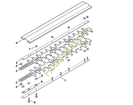 Picture of B - Sistema di taglio HG 900
