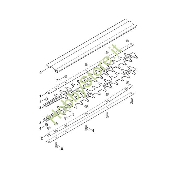 Picture of B1 - Sistema di taglio HG 900