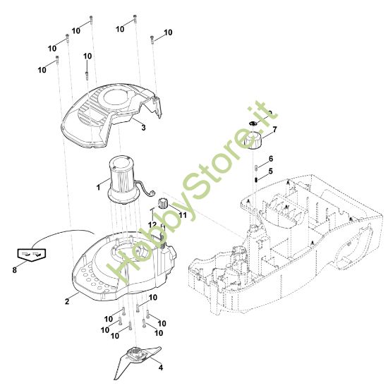 Picture of C - Apparato di taglio MI 322.0 C