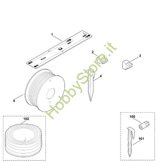 Picture of G - Materiale d'installazione MI 322.0 C