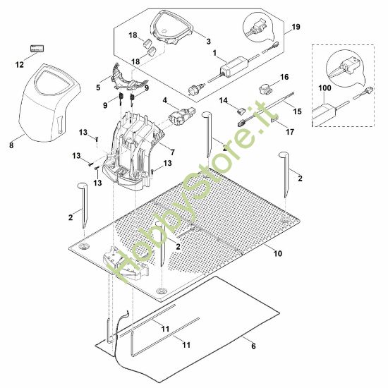 Picture of F - Stazione d ricarica MI 422.0 P