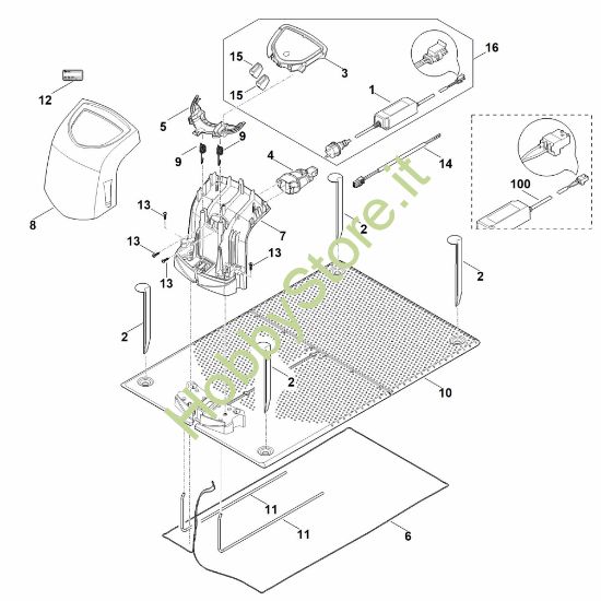 Picture of F - Stazione d ricarica MI 422.1 P