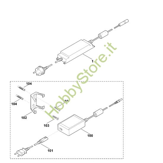 Picture of H - Dispositivo di alimentazione MI 555.0 C