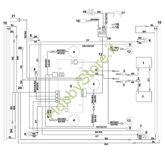 Picture of L - Schema di contatto MI 555.0 C
