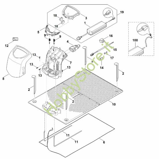 Picture of F - Stazione d ricarica MI 632.0 PC