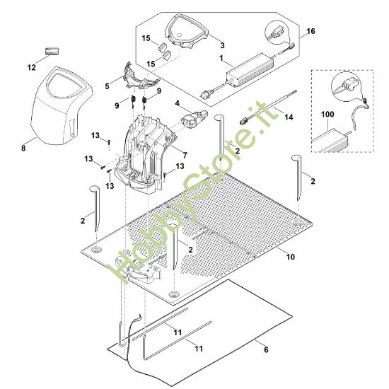 Picture of F - Stazione d ricarica MI 632.1 PC