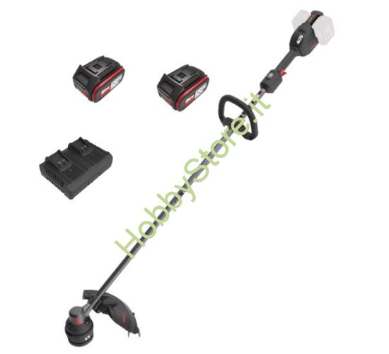 Decespugliatore KG154E a batteria 40 V Kress 2 batterie 4,0 A e 1 caricabatterie doppio