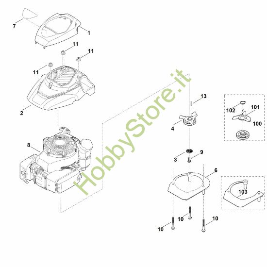 Picture of D - Motore LB 540.1