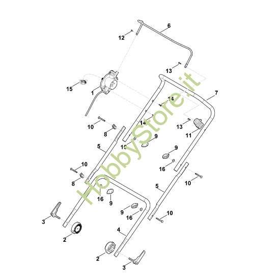 Picture of A - Manubrio LE 240.0
