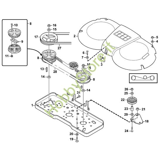 Picture of D - Azionamento lama AME 442