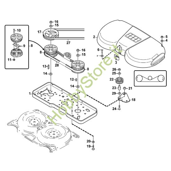 Picture of C - Azionamento lama AMM 436