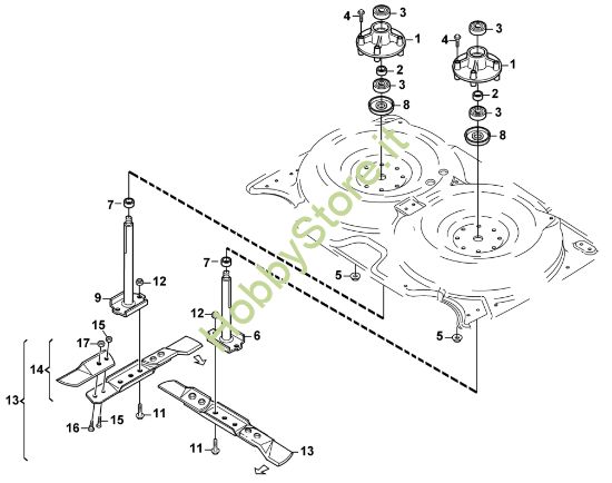 Picture of D - Sistema lame AMM 436