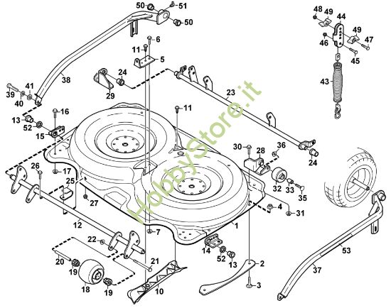 Picture of A - Scocca, sospensione AMM 442