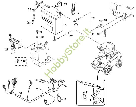 Picture of H - Componenti elettrici MF 460