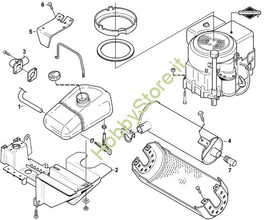 Picture of I1 - Motore MF 460